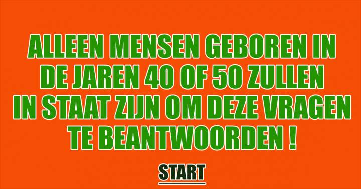 Algemene Kennis Quiz 