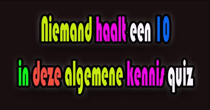 Banner for Ben jij de eerste met een 10?