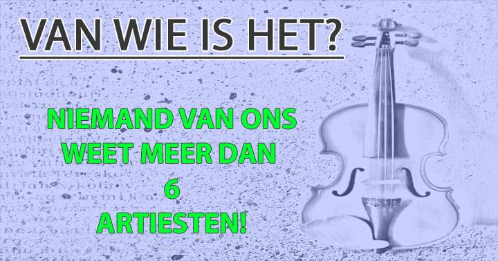 Wie zong dit?