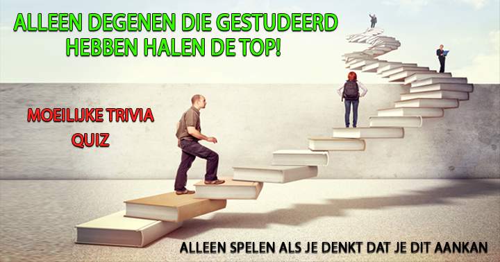 Alleen spelen als je gestudeerd hebt!