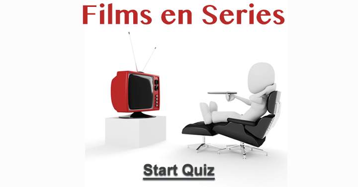 Banner for Zijn films en series helemaal jou ding? Dan is deze quiz echt iets voor jou!