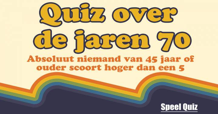 Quiz over de Seventies