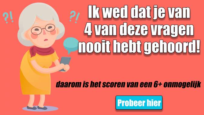 10 gemengde trivia-vragen