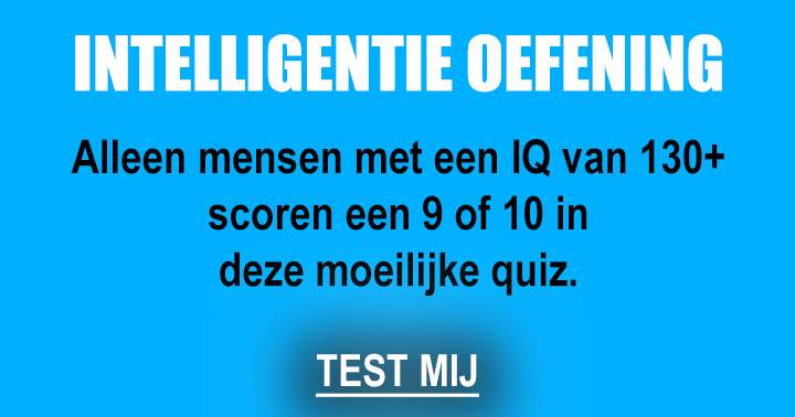 Algemene Kennisquiz