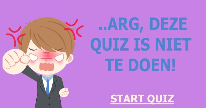 Banner for Is deze quiz echt onmogelijk?