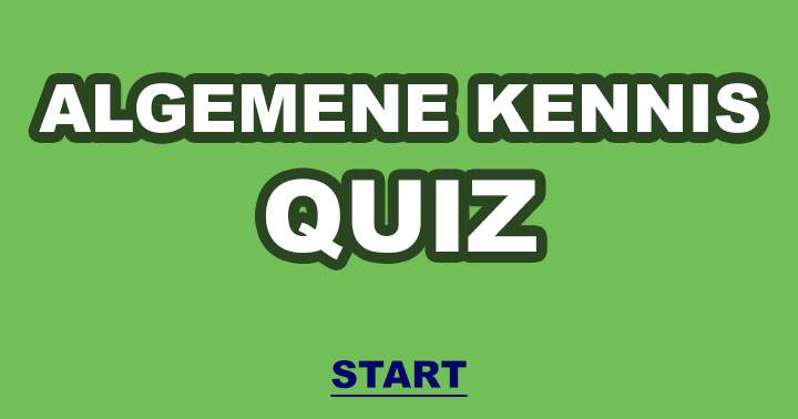 Algemene kennis quiz