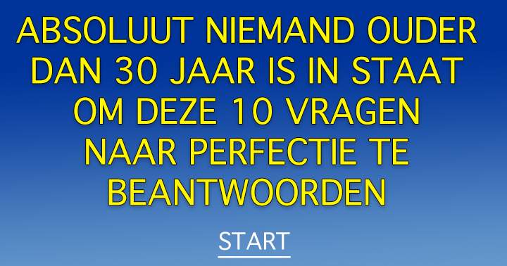 Perfectie is bijna onmogelijk...