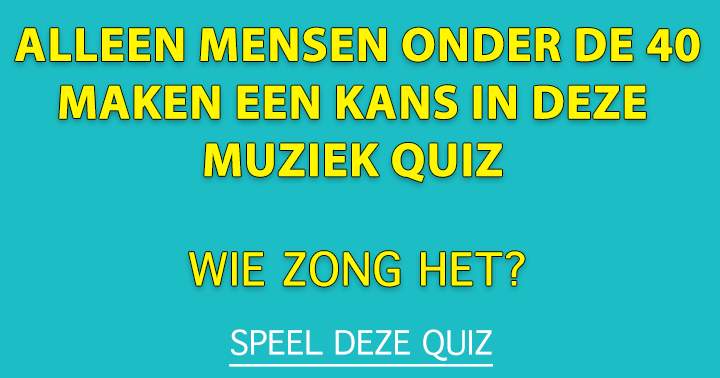 Wie zong het? 