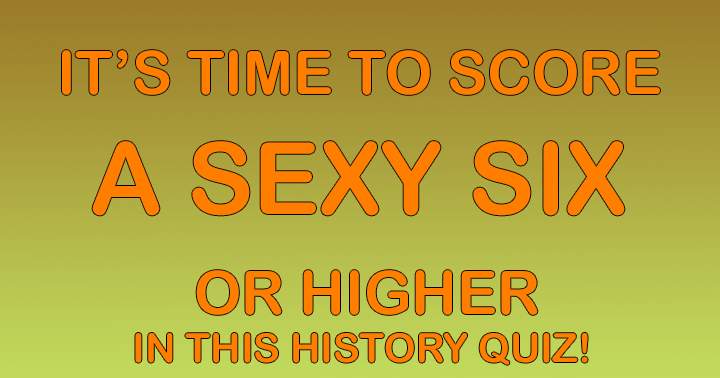 Banner for Is it time for a sexy six?