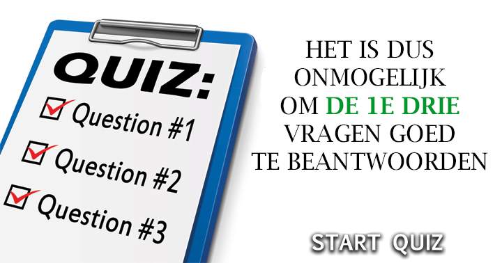 Ben jij de quizmaster van deze quiz?