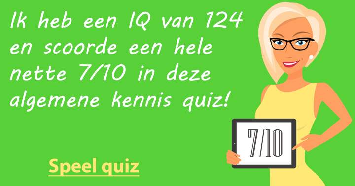 Wat scoor jij?