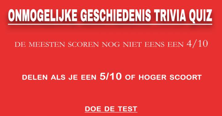 Banner for 10 moeilijke vragen over de geschiedenis