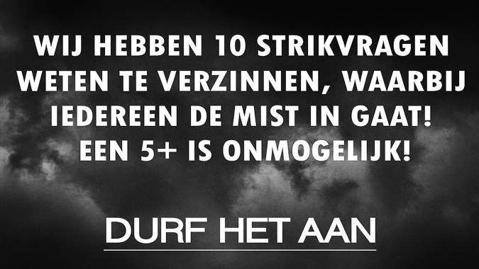 Banner for 10 strikvragen die niemand allemaal goed heeft