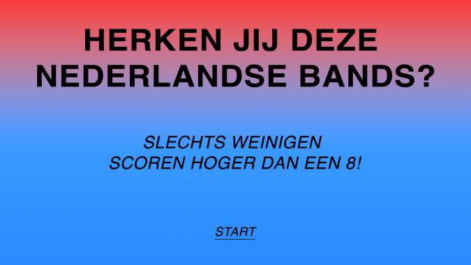 Banner for Herken Jij Deze Nederlandse Bands?