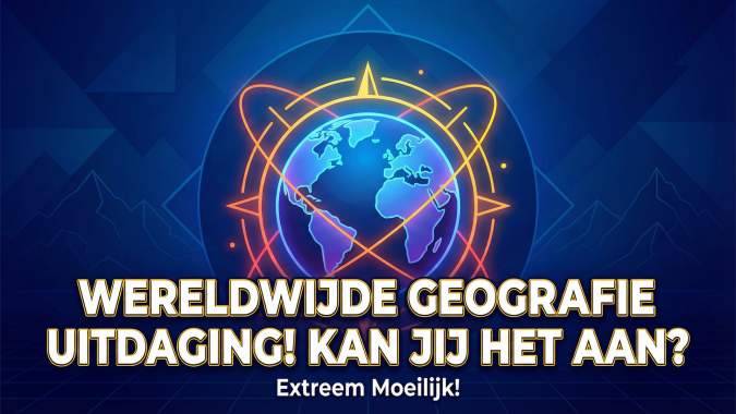 Banner for Test je kennis met deze moeilijke geografie quiz!