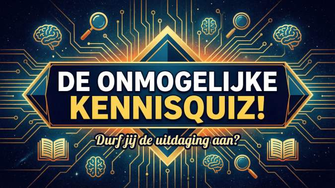 Banner for Denk jij alles te weten? Test je kennis met deze onmogelijke algemene kennis quiz!
