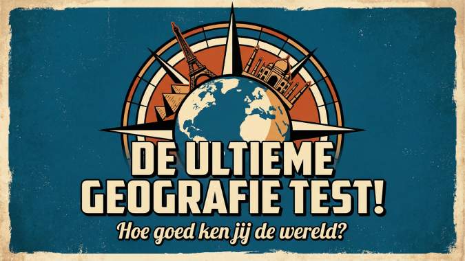 Banner for Sudden Death Geography Quiz: Hoe goed ken jij de wereld?