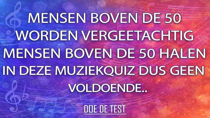 Banner for Ben jij een muziekkenner?	