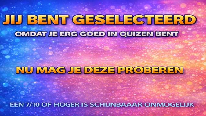 Banner for Slechts 1% van de mensen kan deze algemene kennisquiz foutloos afronden!