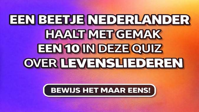 Banner for Ben jij die echte Nederlander die een 10 haalt in deze muziek quiz?