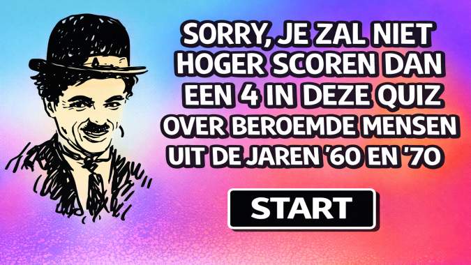 Banner for Ben jij bekend met bekende mensen uit de jaren 60 en 70?