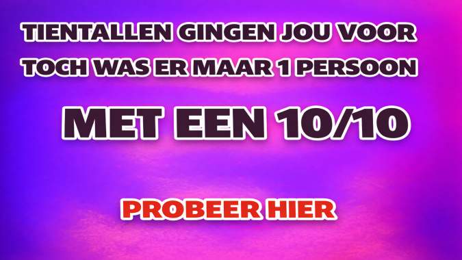Banner for Alleen de hele slimme mensen maken een kans om een foutloze 10 te scoren!