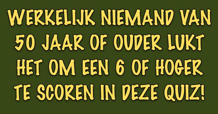 Banner for Quiz: Algemene Kennis