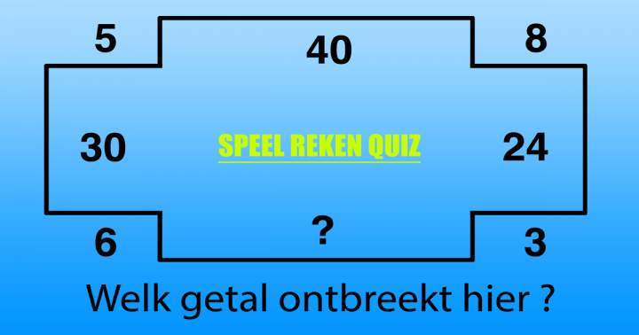 Banner for Reken Quiz