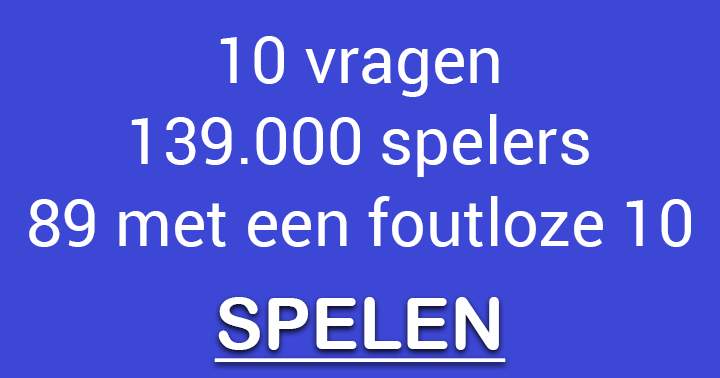 Algemene Kennis Quiz