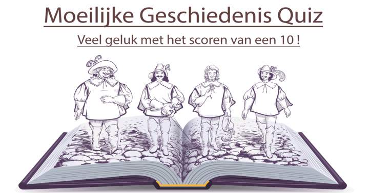 Moeilijke geschiedenisquiz