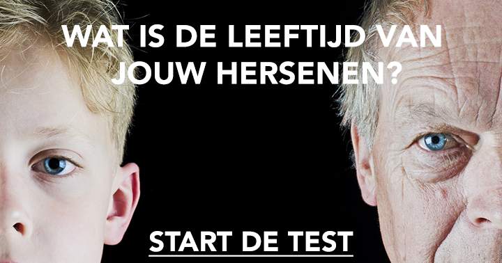 Banner for Wat is de leeftijd van jouw hersenen?