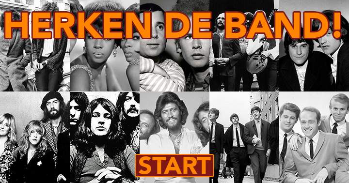 Banner for Herken jij deze bands uit de jaren '60?