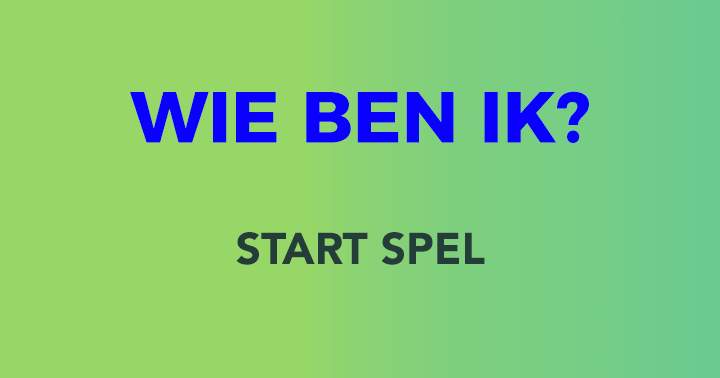 Banner for Wie ben ik?