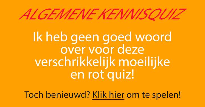 Banner for Geef ons niet de schuld want we hebben je gewaarschuwd