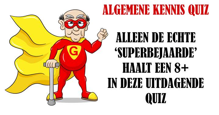 Banner for Ben jij een superbejaarde?