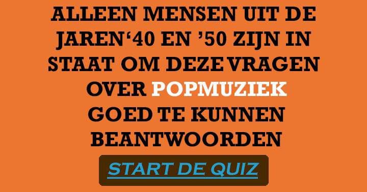 Banner for Ben jij deze popquiz de baas?