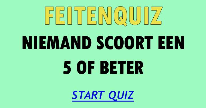 Feitenquiz