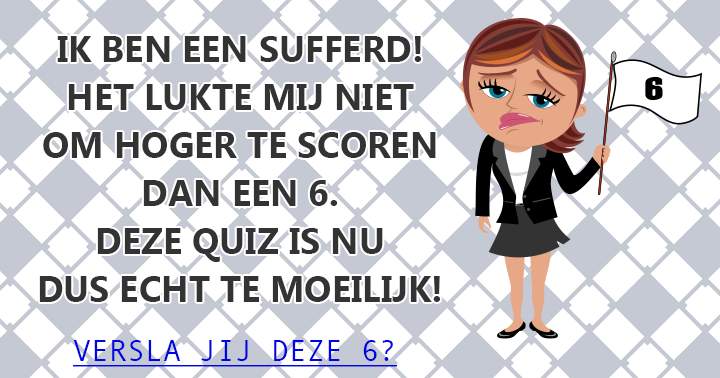 Banner for Ben jij ook een sufferd?