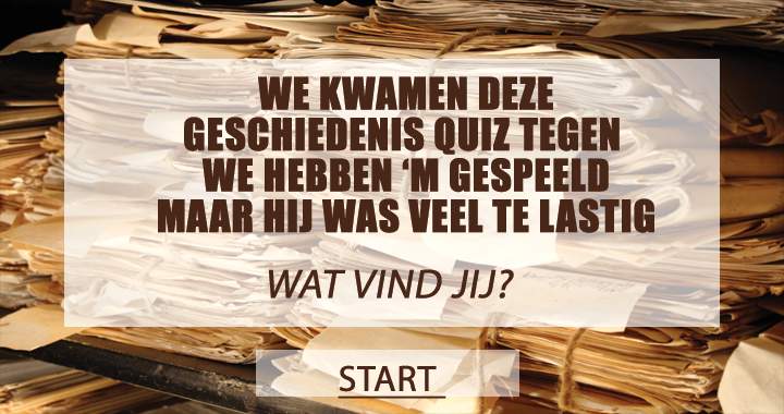 Banner for Probeer deze quiz en kom erachter of hij echt zo lastig is!