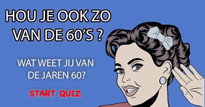 Banner for Do you love the 60's?