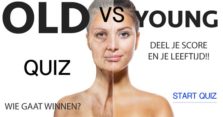 Banner for OLD vs Young Quiz