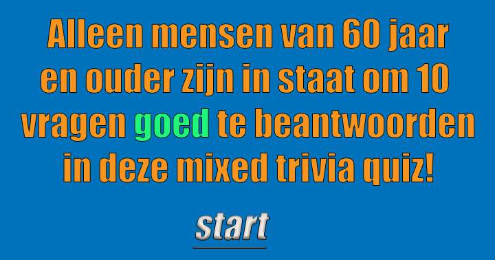 Banner for Alleen goed opgeleide senioren scoren hoog in deze Quiz!