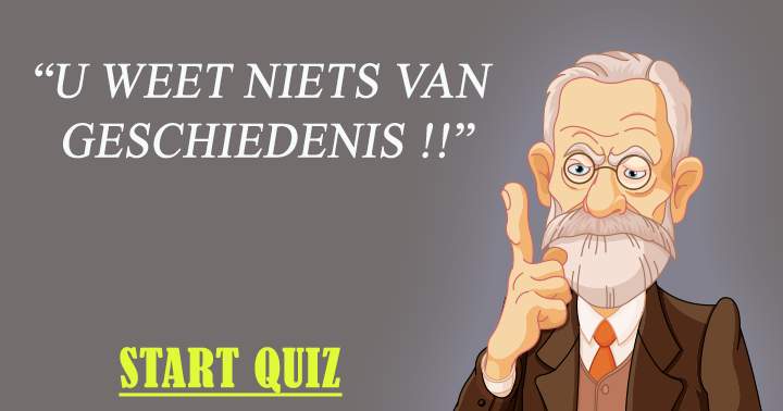 Geschiedenis Quiz