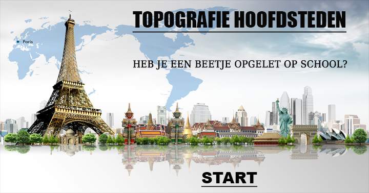 Banner for Topo hoofdsteden!