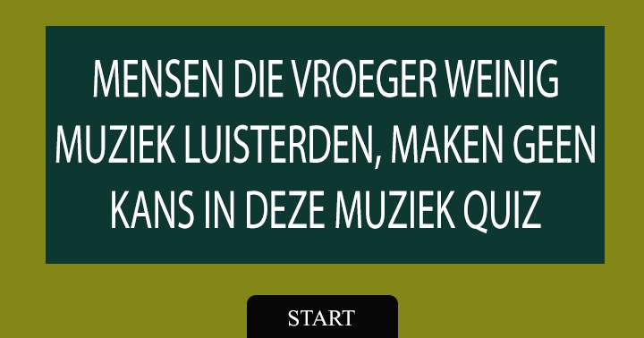 Deed je liever andere dingen vroeger? Succes!