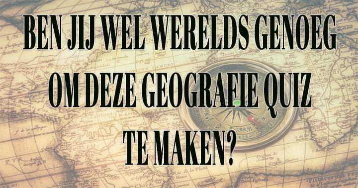 Banner for Geografie Quiz